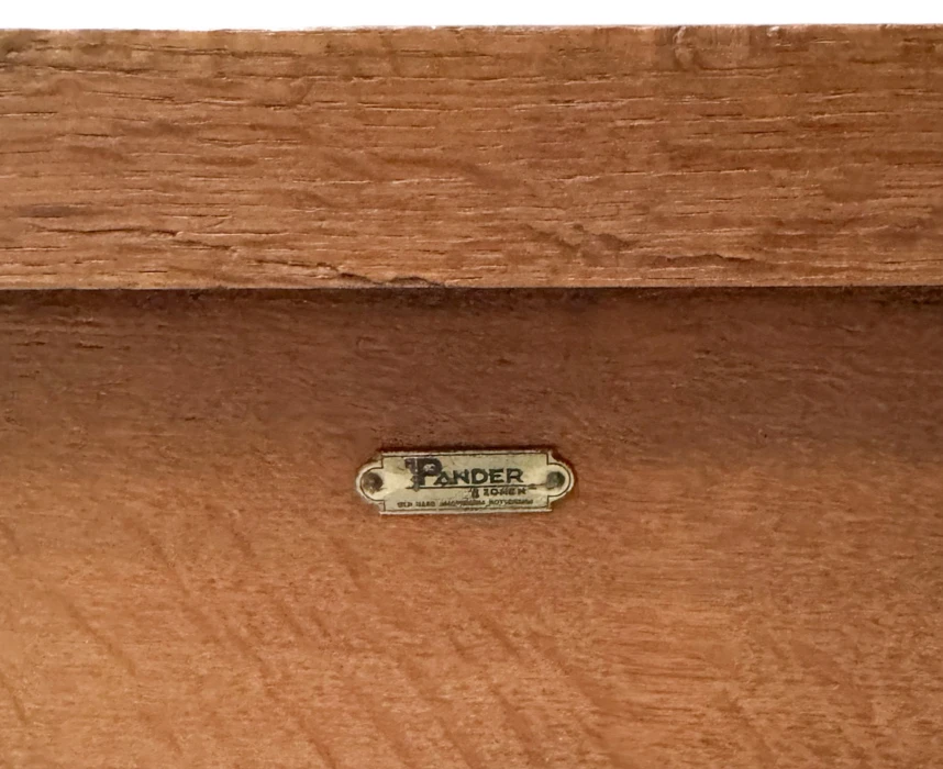 Hendrik Wouda Art Deco Modernist Single Bed for Pander, 1924